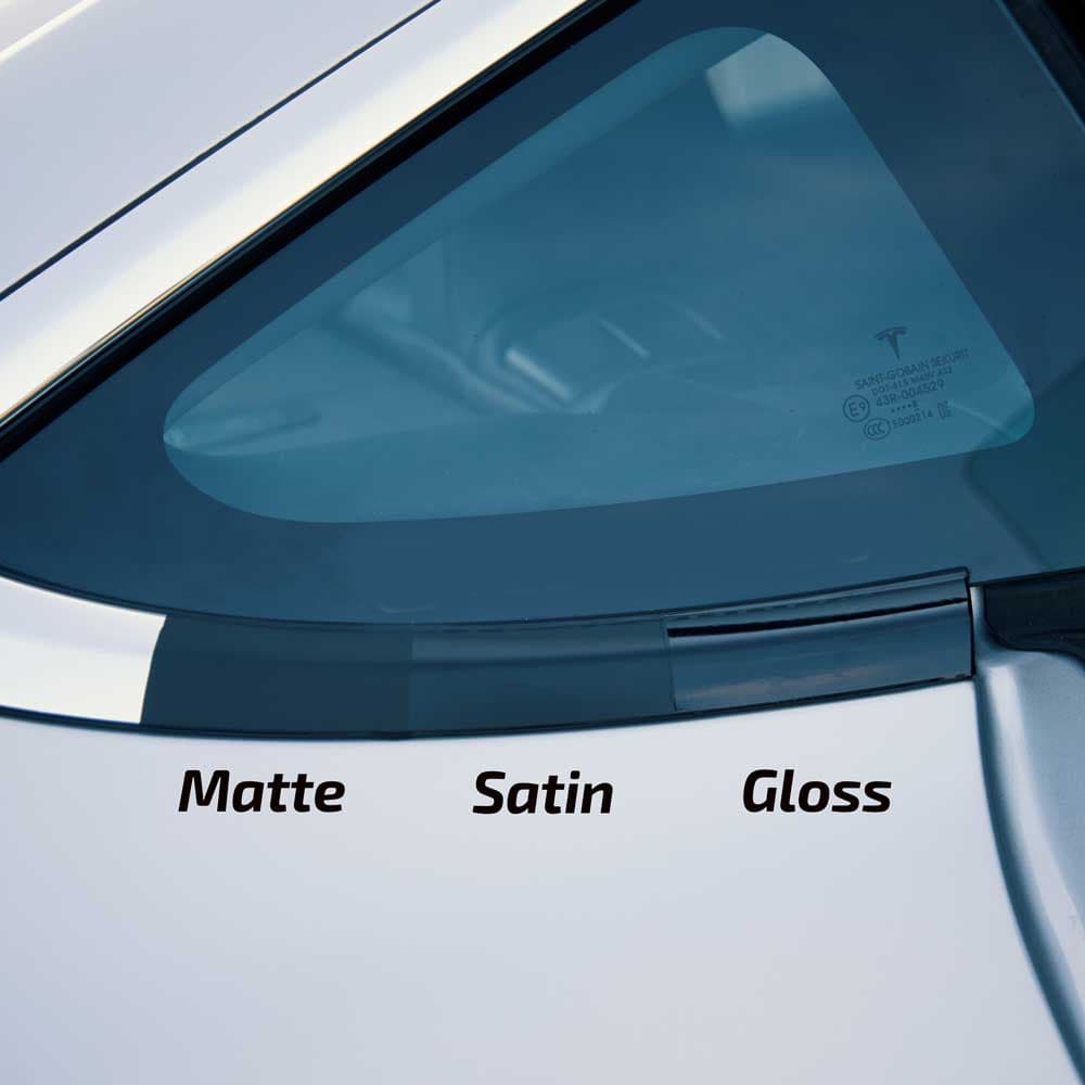 Tesla Model X - Chrome delete kit (doe het zelf)