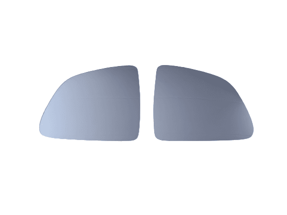 Model Y - BuitenSpiegel Glas Set