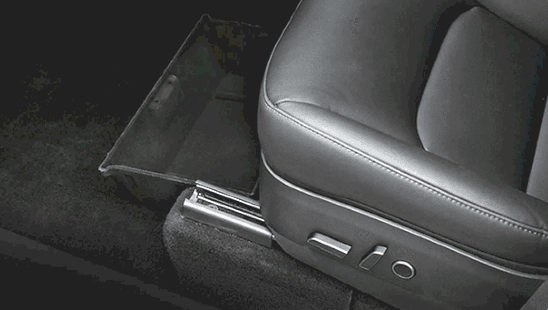 Model Y - Opberglade voor bestuurdersstoel