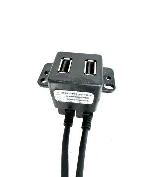 Tesla Model S/X 2012-2021, USB Media Hub Ports with cables