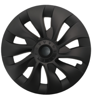 Model 3 Wheel Cover Set "10 Spoke" Matte Black 18 inch