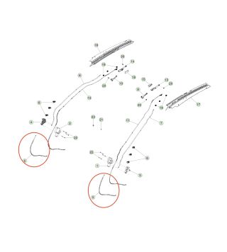 Tesla Model S Panoramic roof: Return Tube 