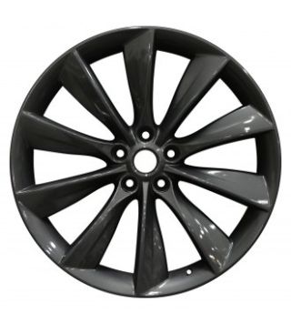 Model S - WHEEL,21x8.5J,ET40,TWN TURB,CRBN