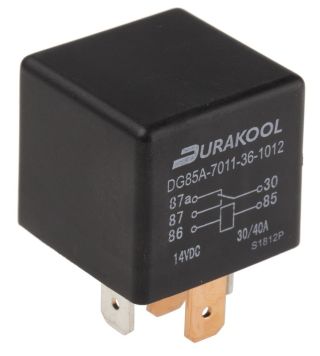 RELAY,SPDT,12V,40A,PLUG-IN