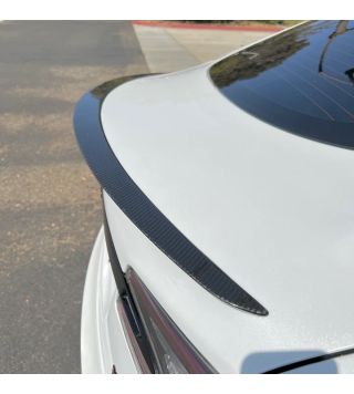Model S Plaid - Carbon achterspoiler (nieuw model)