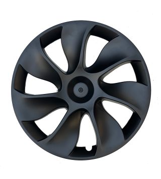 Model Y - Wheel Cover Set  "Cyclone" Matte Black 19 inch 