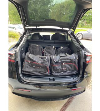 Custom travel bag set for Tesla Model Y