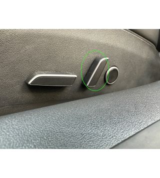 Model 3 / Y  Seat switch button Left hand back rest-Graphite