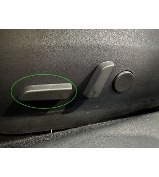 Model 3 / Y  Seat switch button Left hand seat cushion-Black