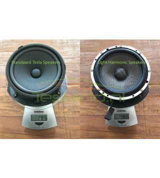 light harmonic speakers for Tesla Car weight | tesland.com