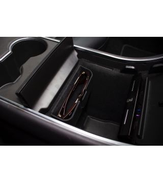 LFOTPP für Tesla Model 3 2024 2025 Mittelkonsole Organizer Hinten und Vorne  Tray Handschuhfach, Tesla Model 3 2024 Zubehör [2 Stück] : : Auto  & Motorrad