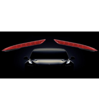 Model 3 - Rear Bumper Tail Light Set