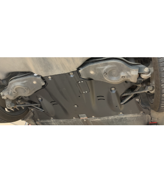 Model 3 - Motor bodem beschermplaat - Achterzijde