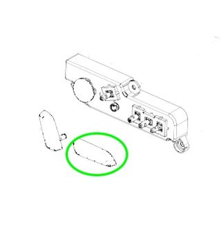 Model 3 / Y  Stoel schakelaar knop stoelzitting rechts 