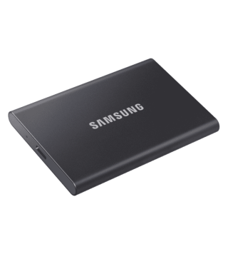  Samsung Portable T7, 500GB externe SSD Titanium grau