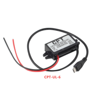Micro USB kabel met 12V adapter en constante voeding