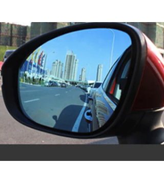 Model X - Wide angle side mirror glass set - Blue