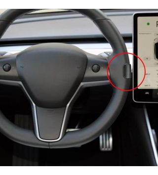 Model 3/Y - Snap-On stuurwiel gewicht (autopilot booster)