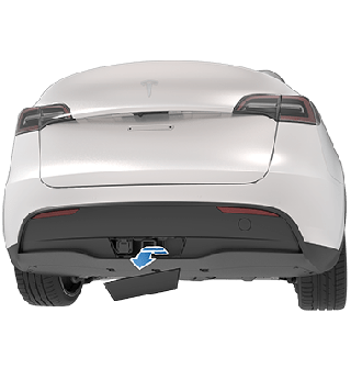 Model Y - Brink Horizontal Removable Towbar