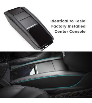 Model S <mei 2016 - Middenconsole inzetstuk 