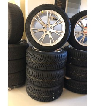 Model Y 19" Apollo Gemini wheel set with winter tires