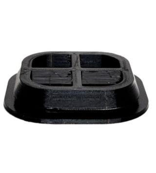 PLUG - FLUSH - 26X26 - TPV - BLK