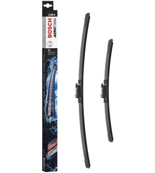 Model 3 / Model Y - Windshield wiper set Bosch Aerotwin / VALEO SILENCIO