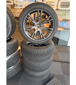 Model Y 19" Apollo Gemini wheel set with winter tires