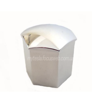 wheel nut cover chrome long