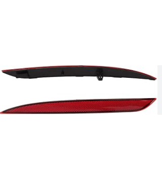 Model X - Bumper reflector Links Achter