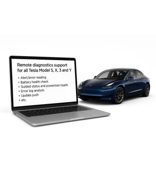 Tesla Remote-Diagnoseunterstützung