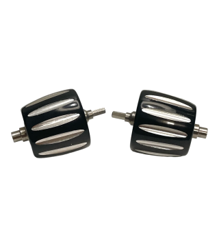 Model S/X verbeterde metalen scroll wielen. Set van 2 
