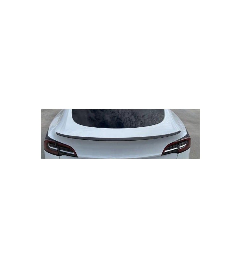 Tesla Model 3 Spoiler Zwart Performance Achterspoiler Auto