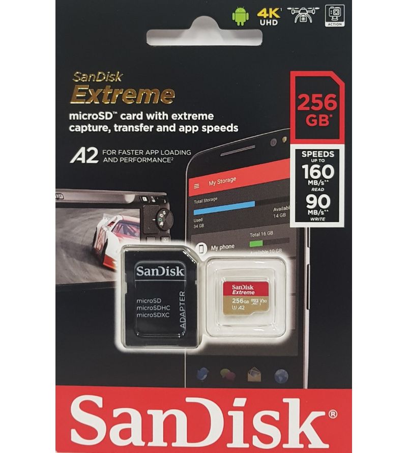 Sandisk Extreme Micro SD Card - Tesland