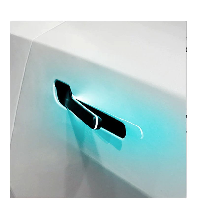Tesla model 3 automatic doors top