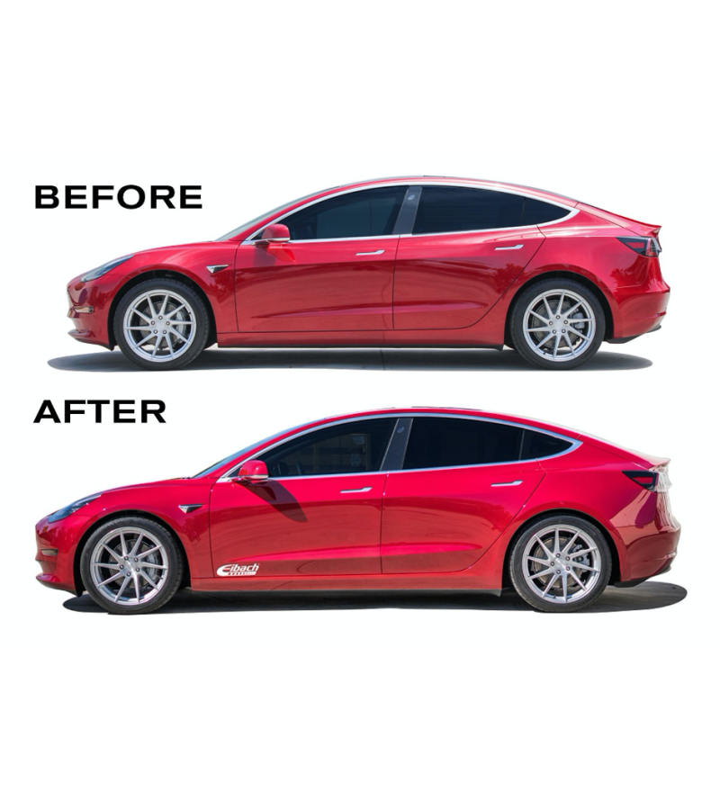 Lowered tesla best sale model 3