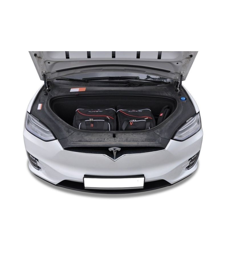 Custom travel bag set for Tesla Model X - Tesland