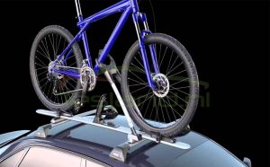 Whispbar fiets dakdragers voor Tesla met fiets | tesland.com