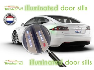 Illuminated Door Sill Plates Model S - tesland.com